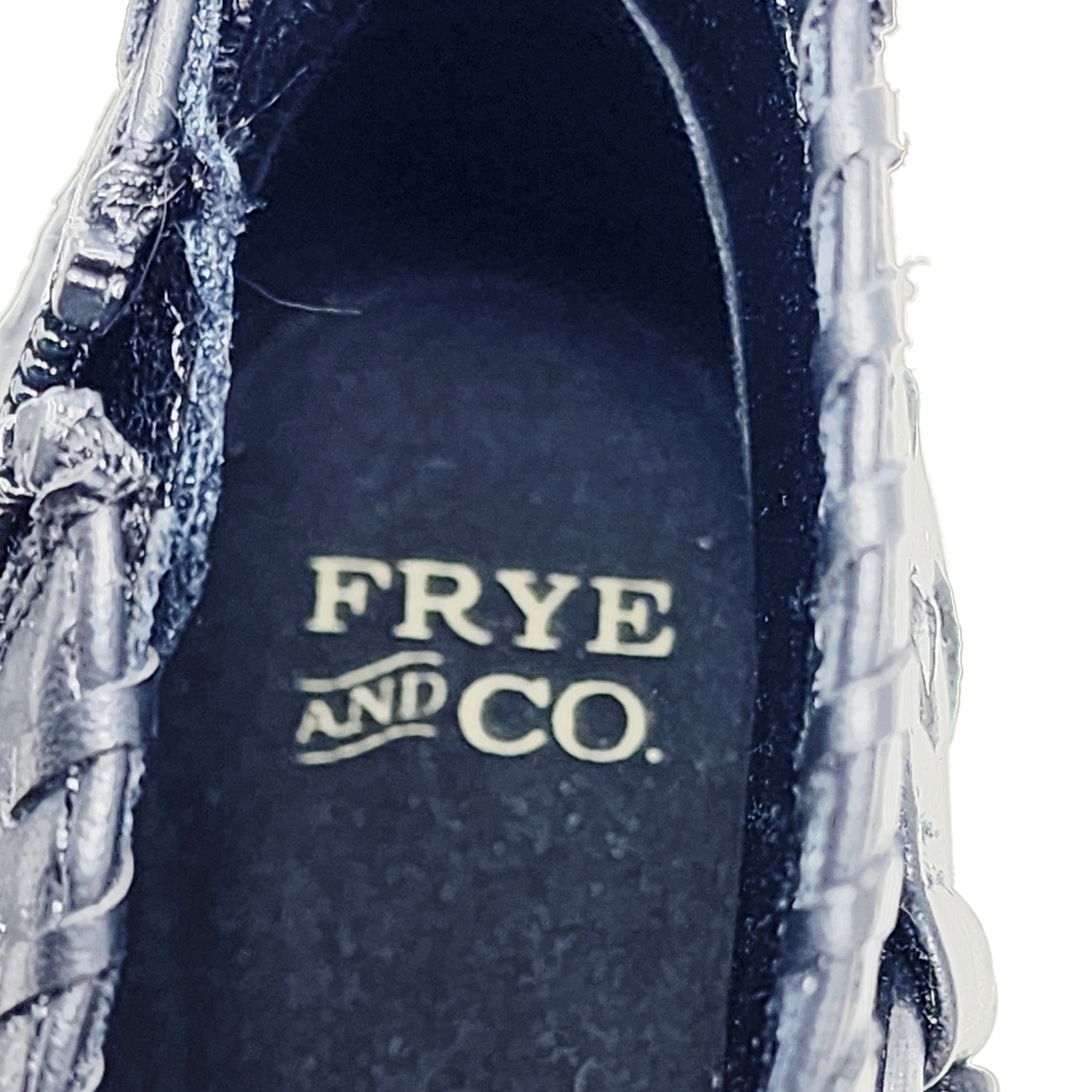 Frye & Co Palma Black Western Ankle Boots Women’s 6M - Picture 9 of 12